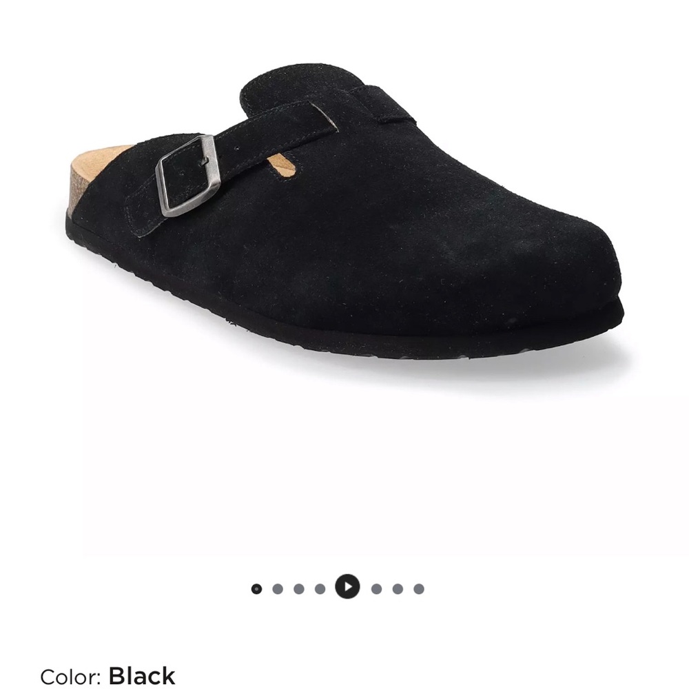 Sonoma Goods For Life Womens Suede Clogs
